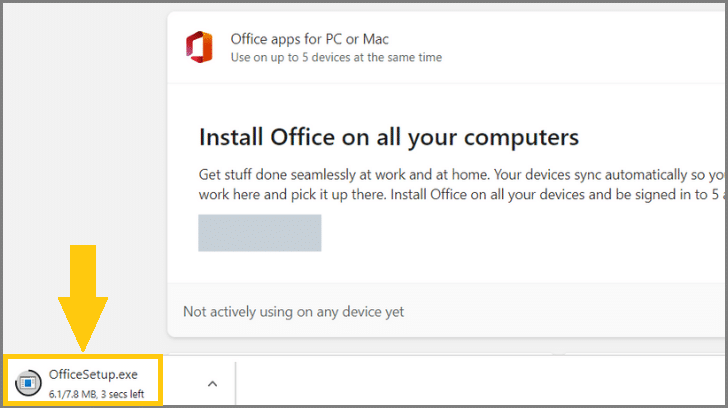 Download and install or reinstall Office 365 on Windows