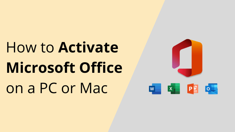 How to Activate Microsoft Office (PC or Mac) - TechLogical